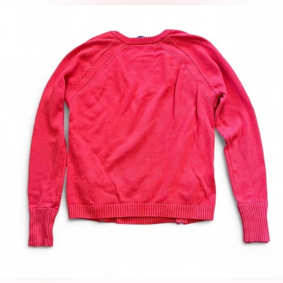 Athleta Women’s Orange Crew Neck Sweater with Front Zippers | Size Small - Picture 4 of 8